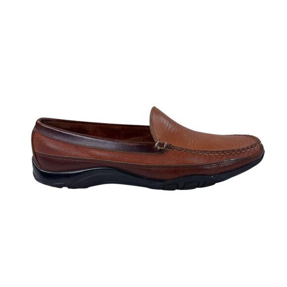 Allen Edmonds Boulder Venetian Driving Moccasin Mens 11 D Brown Leather main image 5
